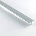Profilé aluminium de jonction en T 25mm 250cm