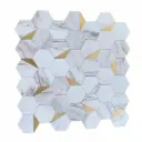 Mosaïque 28.8x29.2x4 Torano, Adhésive, Prix des 4 pièces