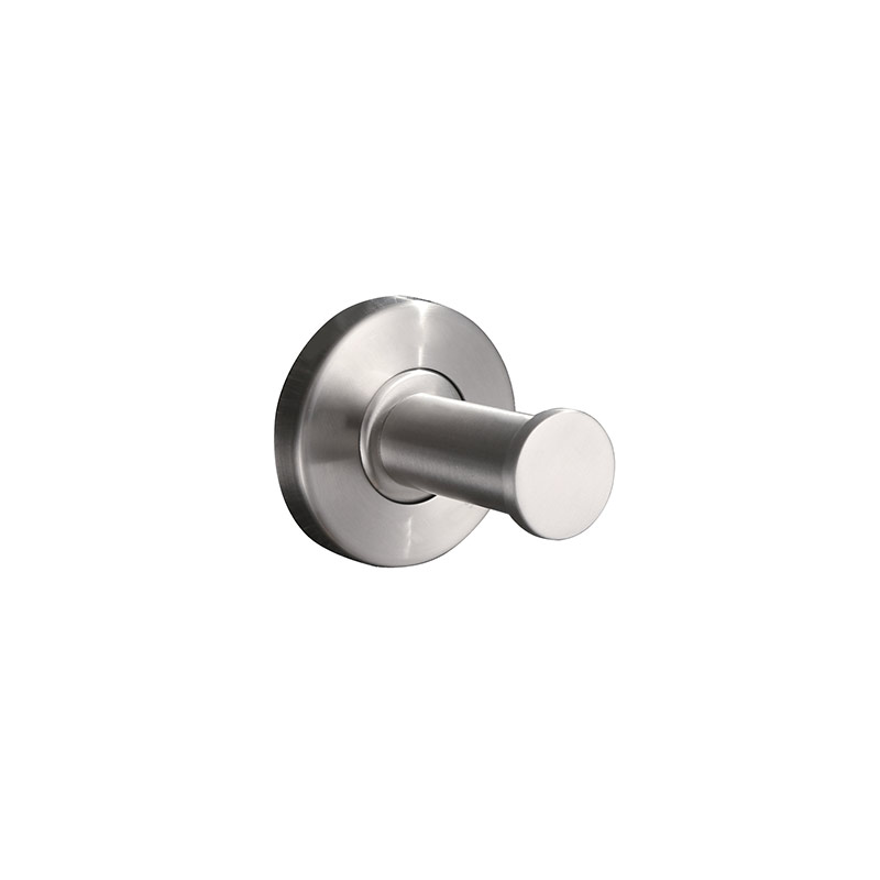 Patère en inox brossé, Steel