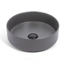Osiris, Vasque Céramique, Gris Foncé Mat, 35x12CM