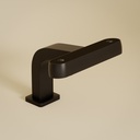 Robinet Electronique + Distributeur de savon sur plage, Noir Mat, Orly