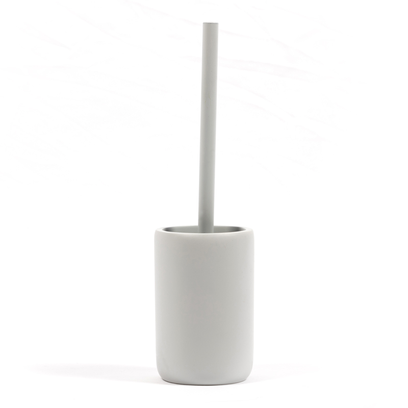 Porte-balayette à poser, Gris, Pastel