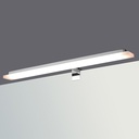 Applique clip-miroir ou sur cadre de miroir 30 cm, Vlad-2, leds 5W