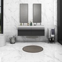 Carrelage sol et mur 60x120 cm 9mm Pacific Statuario Brillant 