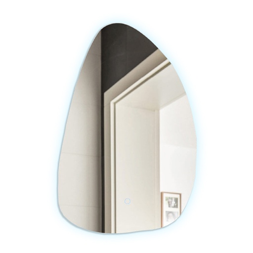 Miroir 80x52 cm lumineux avec éclairage LED, Bona