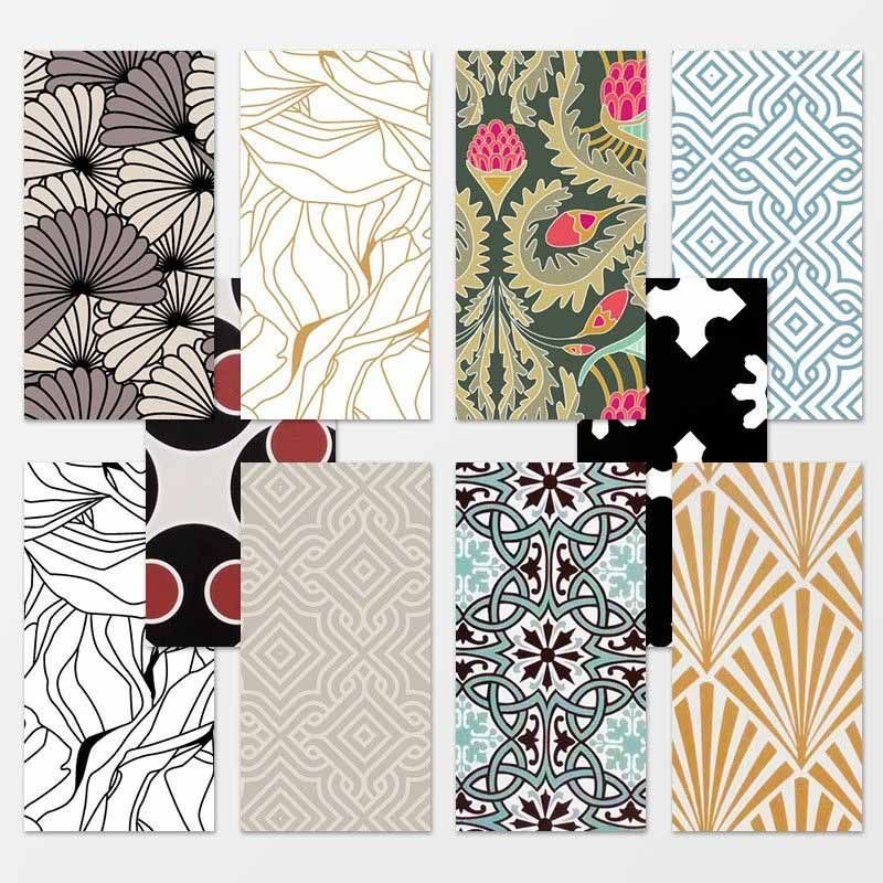 Boîte d'échantillons Niloka, Les Motifs