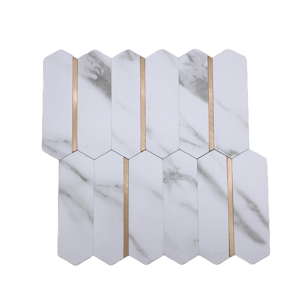 Mosaïque 27x27x4 Curtana, Adhésive, Prix des 4 pièces