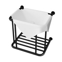 lave-mains Wavelet , composite mineral blanc mat