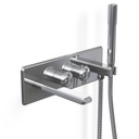 Mitigeur thermostatique bain-douche encastré, chromé, Monceau