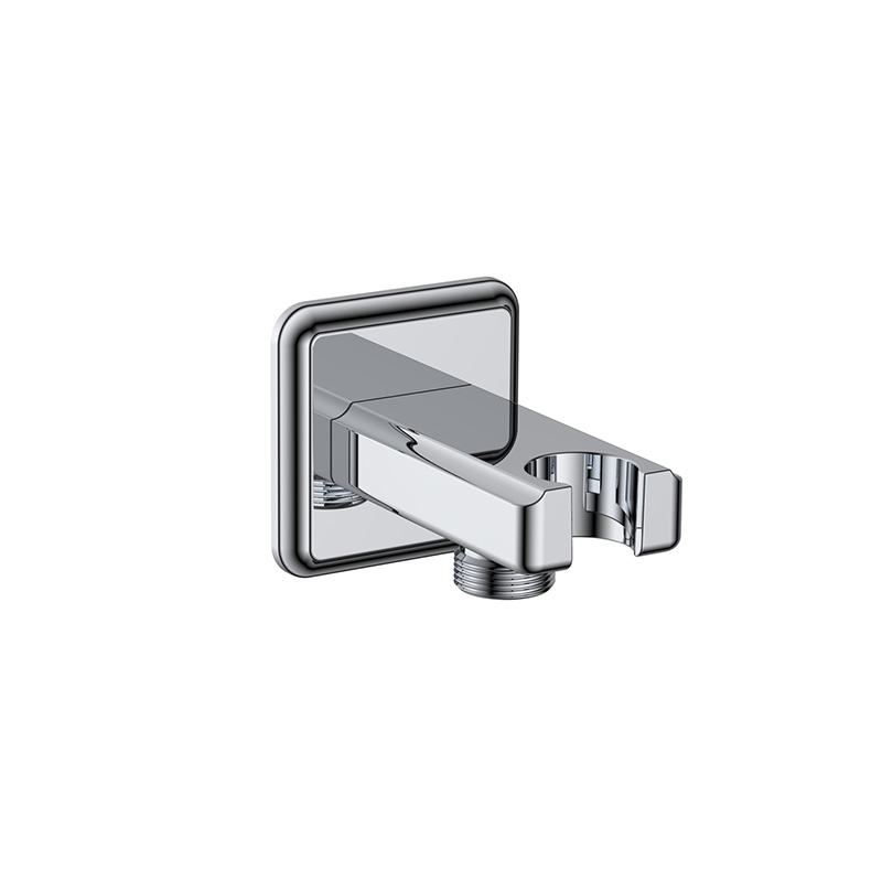 Support douchette carré et prise d'eau