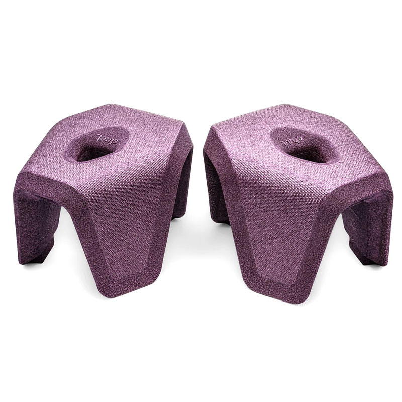 Tabourets de toilette emboîtables, Violet, Stuul