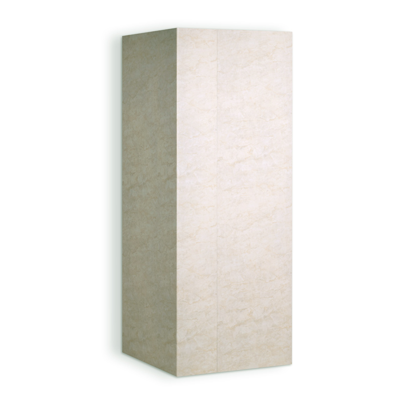 Revêtement mural 60x240 cm, marbre beige, B'Wall ®esin-Wood