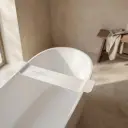 Pont de baignoire, résine minérale 95cm, Mineral