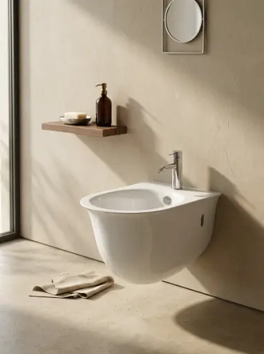Bidet suspendu Alta Blanc