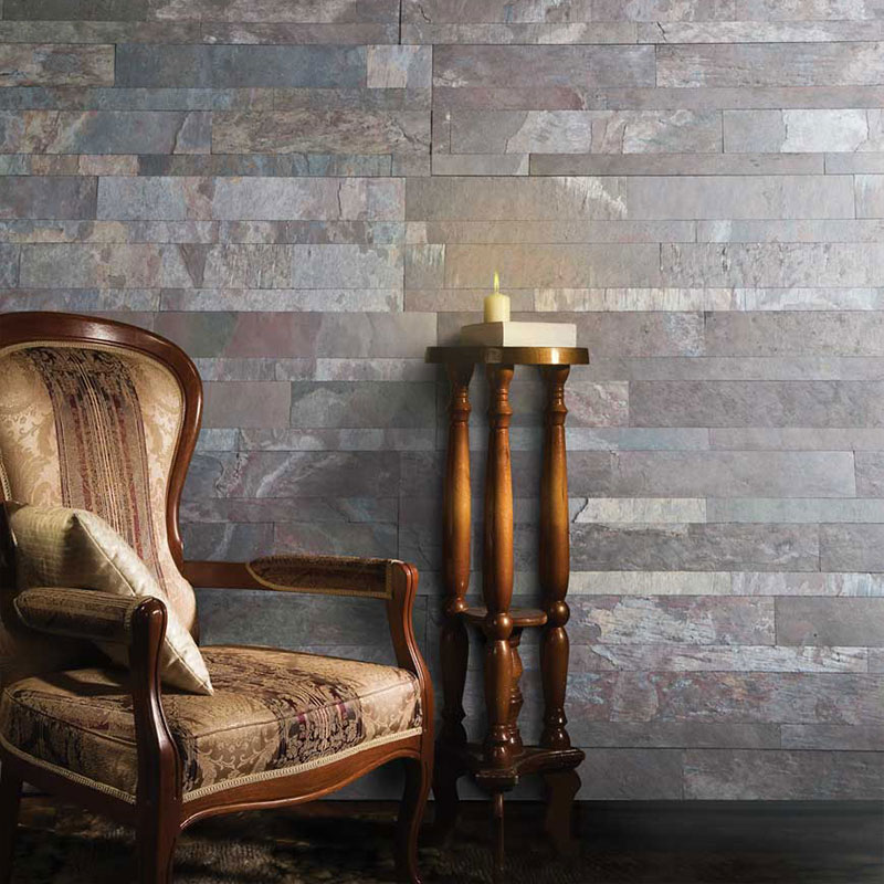 Pierre de parement auto-adhésive, 15 x 60 cm, Vienna Hessonite