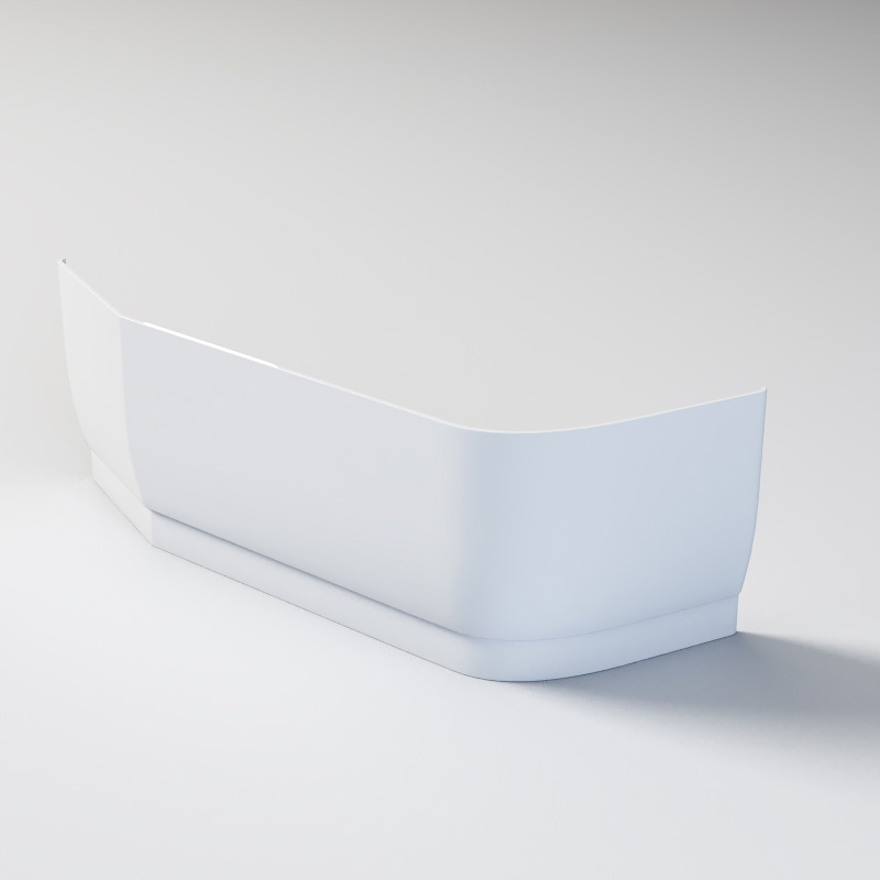 Tablier de baignoire asymétrique gauche pour Selena 147 cm