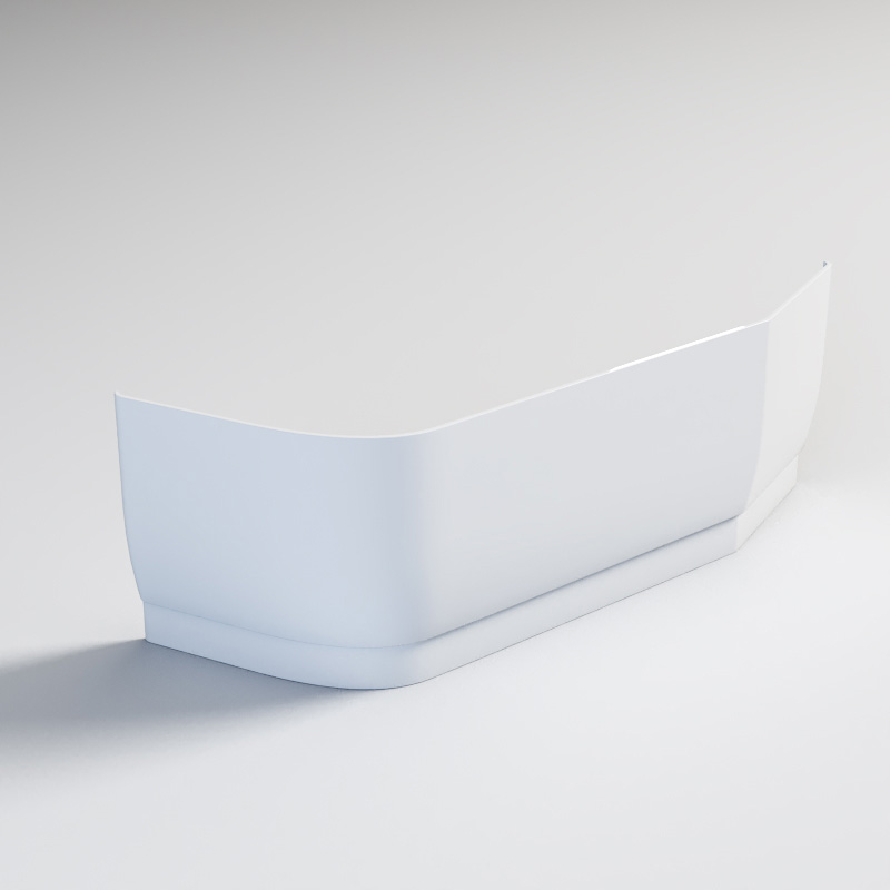 Tablier de baignoire asymétrique droite pour Selena 147 cm