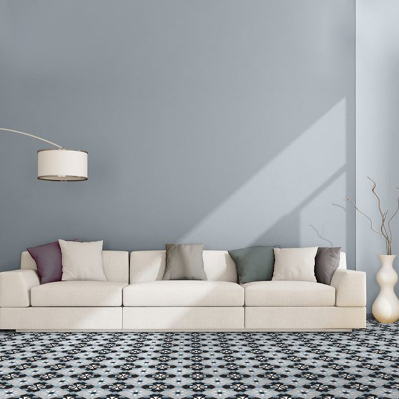 Carrelage mur et sol 20x20 cm imitation carreau de ciment, La Madeleine, Henri