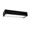 Applique box LED 50 cm, noir mat, Qube