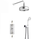 Composition de douche mélangeur chromée, Diana 2