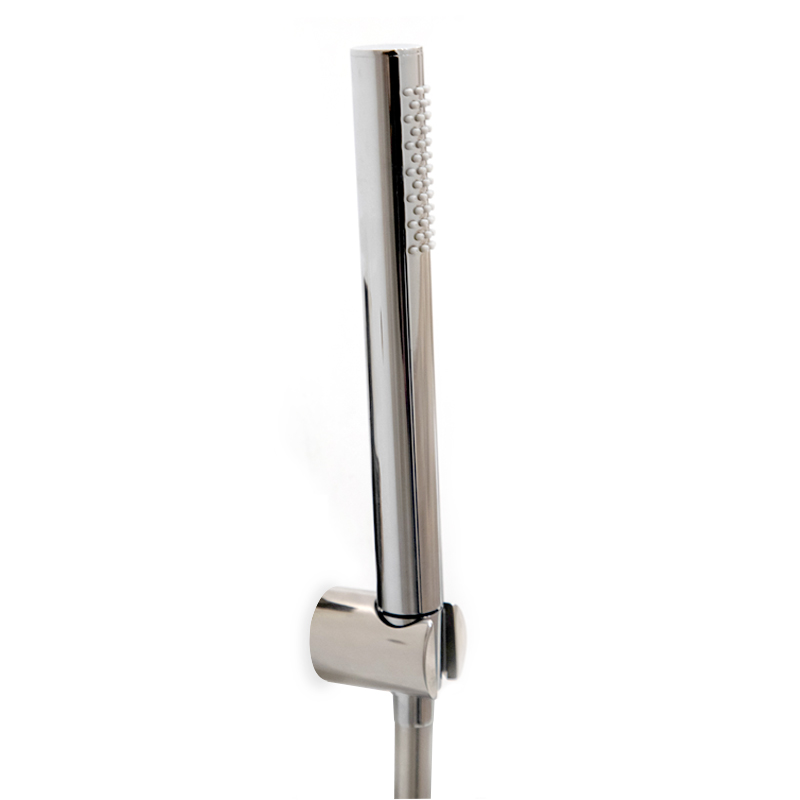 Douchette à main avec support et flexible, finition chrome, Châtelet II