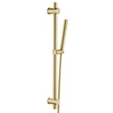 Set de douche complet avec barre, Châtelet III,doré brossé