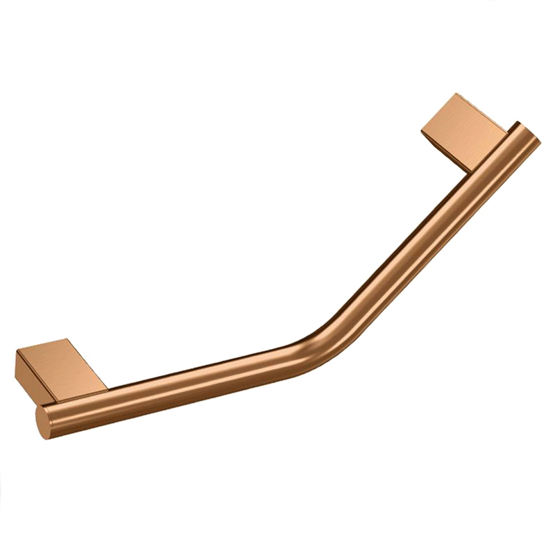 Barre d'appui oblique, doré rose brossé, Châtelet