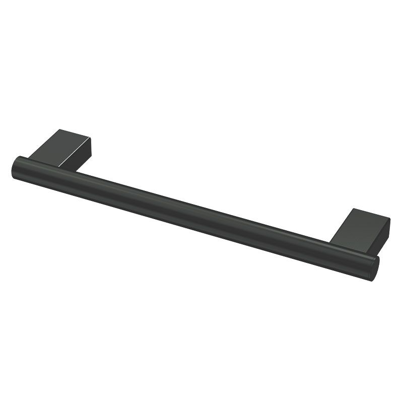 Barre d'appui droite 40 cm, noir brossé, Châtelet