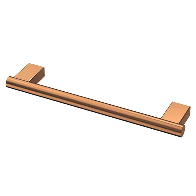Barre d'appui droite 40 cm, doré rose brossé, Châtelet