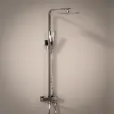 Colonne bain-douche avec mitigeur thermostatique, chromée, Tuileries
