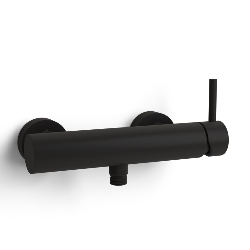 Robinet mitigeur de douche noir mat, Châtelet III