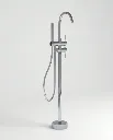 Robinet mitigeur de baignoire sur pied, chromé, Châtelet III
