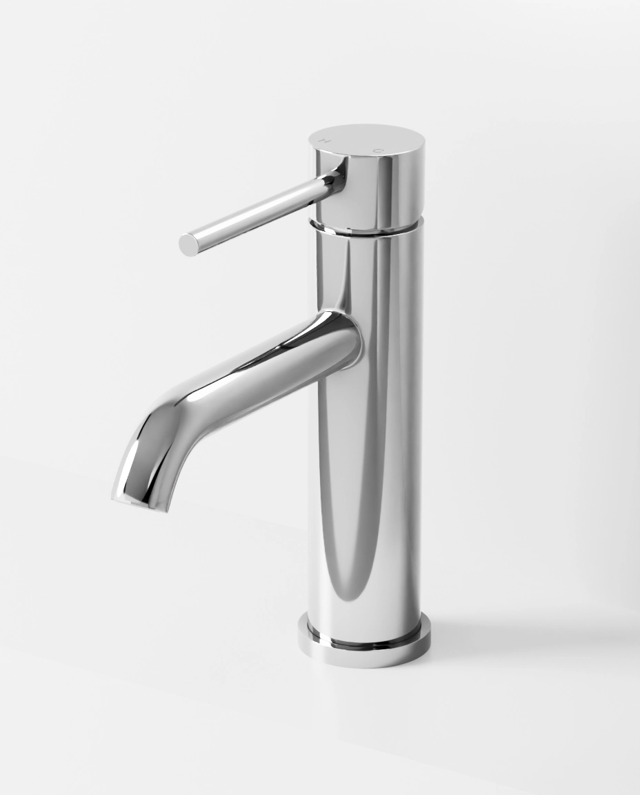 Mitigeur lavabo, chrome, Châtelet