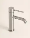 Mitigeur lavabo inox brossé, Châtelet