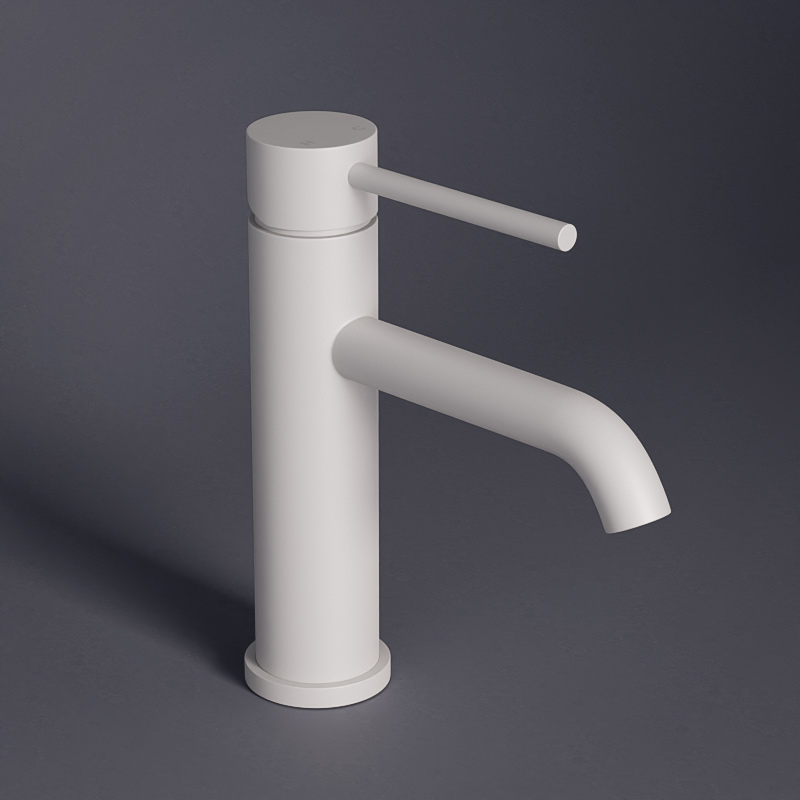 Robinet mitigeur lavabo blanc mat, Châtelet