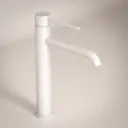 Robinet mitigeur lavabo haut blanc mat, Châtelet III