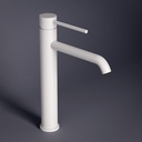 Robinet mitigeur lavabo haut blanc mat, Châtelet III