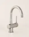 Robinet mitigeur lavabo col de cygne, chrome, Châtelet