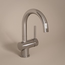 Robinet mitigeur lavabo col de cygne, chrome, Châtelet