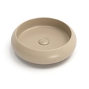 Vasque à poser, 41,5x12 cm, Cappuccino beige mat, Stella