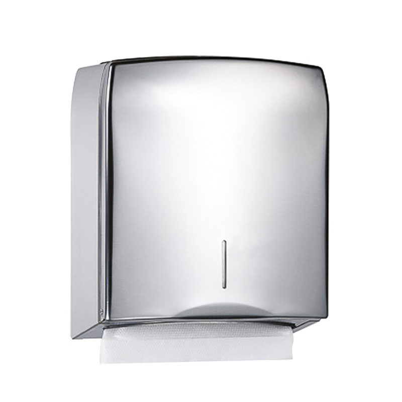 Distributeur de serviettes, chromé