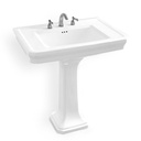 Lavabo colonne, 3 trous, 81 cm, Marilyn
