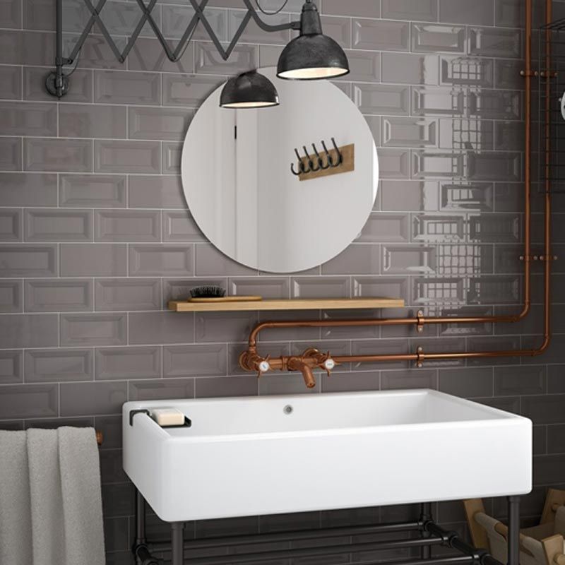 Inmétro Dark Grey 7.5x15 cm