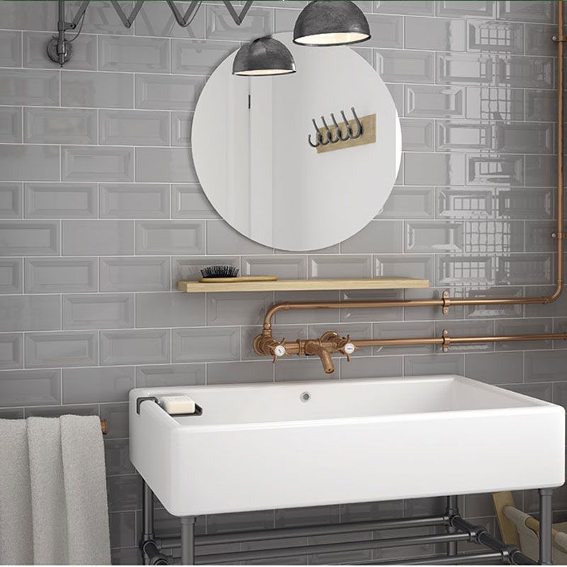 Inmétro Light Grey 7.5x15 cm