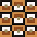 Carrelage mur et sol 20x20 cm esprit carreau de ciment, Punk Warm