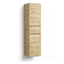 Colonne de rangement suspendue 2 portes et 1 tiroir, Amazonia, Caruso