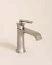 Robinet Mitigeur Lavabo inox brossé, Art Déco 