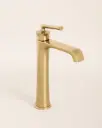 Robinet Mitigeur Lavabo Haut, Art Déco, 2 couleurs