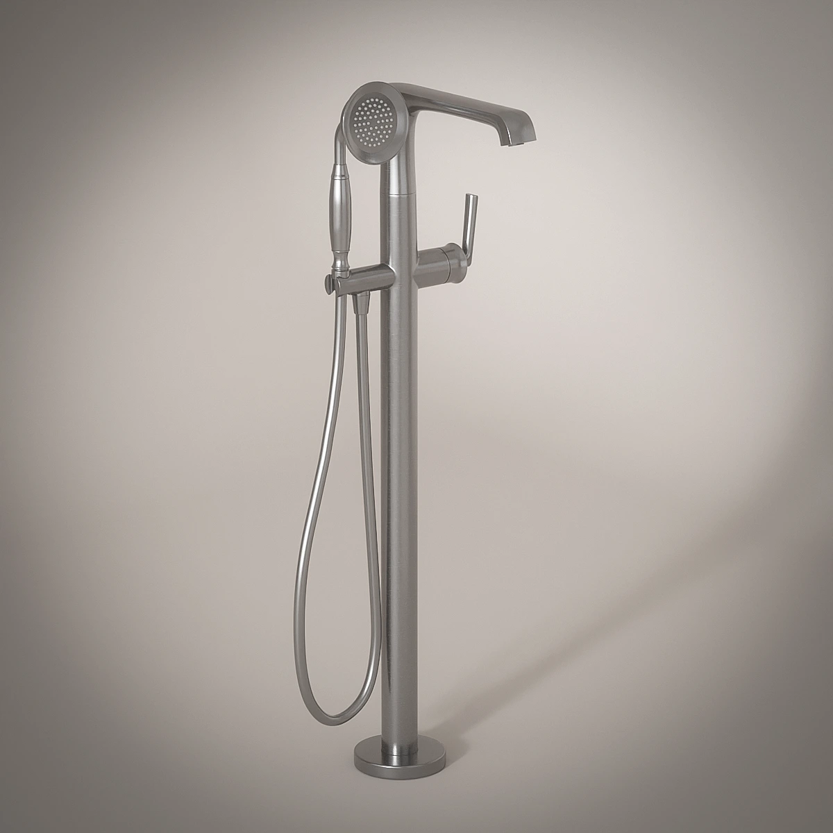 ART DECO MITIGEUR BAIN/DOU. AU SOL. 2 couleurs