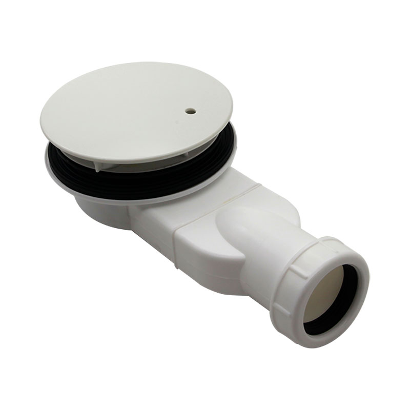 Bonde de douche Ø90mm pour receveur Bora, Blanche